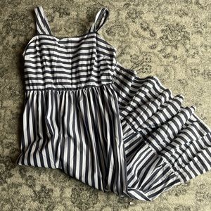 Long striped dress